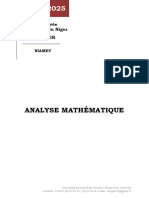 Analyse Math - Partie I - EPI 2024-2025