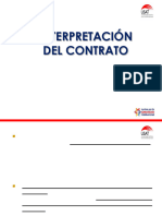 Interpretación Del Contrato