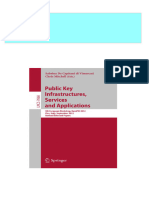 Public Key Infrastructures Services and Applications 9th European Workshop EuroPKI 2012 Pisa Italy September 13 14 2012 Revised Selected Papers 1st Edition Masaya Yasuda Download PDF