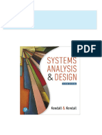 Full Download Test Bank For Systems Analysis and Design, 10th Ediiton, Kenneth E. Kendall PDF