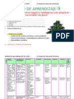 2° Grado Unidad de Aprendizaje 9 Diciembre 2024