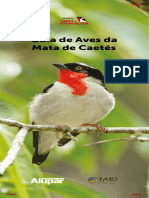 Guia de Aves Da Mata de Caetes 9786589669098 Compress