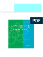 Full Measurement and Detection of Radiation Third Edition Press PDF All Chapters