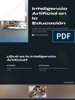 Inteligencia Artificial en La Educacion