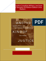 Where Can Buy Another Kind of Justice Canadian Military Law From Confederation To Somalia 1St Edition Edition Chris Madsen Ebook With Cheap Price