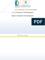 M10 - Gestion Durable Des Ressources Naturelles Et de La Biodiversité