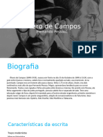 Trabalho Fernando Pessoa - Álvaro de Campos