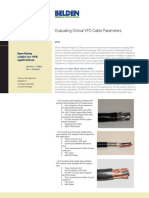 VFD Cable Selection