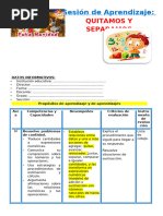 2° Sesión Día 4 Mat Quitamos y Separamos