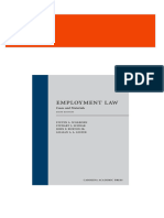 Employment Law Cases and Materials 6th Edition by Steven Willborn 2024 Scribd Download