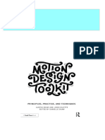 Motion Design Toolkit Principles Practice and Techniques 1st Edition Shaw 2024 Scribd Download