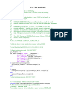 3.3 Code Matlab: ... ... ... ... ... If End If Else End