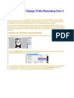 How To Color Manga With Photoshop Part 1 & 2