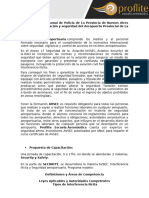 Curso Teórico Personal de Policía de La Provincia de Buenos Aires Afectada A La Operación y Seguridad Del Aeropuerto Provincial de La Plata