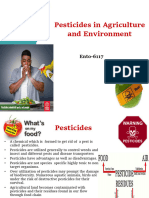 Lecture 19-21 Pesticides in Agriculture and Environment