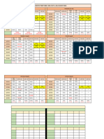 Timetable 30th July To 4th August