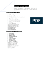 Essentails For Ratio Analysis