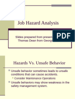 Job Hazard Analysis1