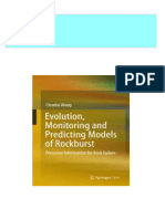 Evolution, Monitoring and Predicting Models of Rockburst: Precursor Information For Rock Failure 1st Edition Chunlai Wang (Auth.)