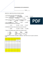 PT - Mathematics 5 - Q2