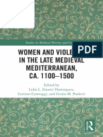 (Studies in Medieval History and Culture) Lidia L. Zanetti Domingues, Lorenzo Caravaggi, Giulia M. Paoletti - Women and Violence in The Late Medieval Mediterranean, Ca. 1100-1500-Routledge (2021)