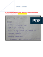 Iot Mid-II Answers