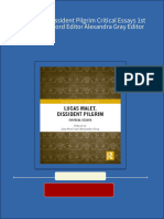 Full Lucas Malet Dissident Pilgrim Critical Essays 1st Edition Jane Ford Editor Alexandra Gray Editor Ebook All Chapters