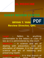 Legal Medicine