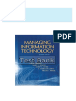 Study Resources For Managing Information Technology 7th Edition Brown Test Bank