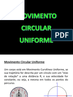 Movimento Circular Física Ensino Médio