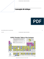 El Concepto de Isótopo - Cuaderno de Cultura Científica