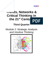 2strategic Analysis and Intuitive Thinking