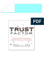 PDF Trust Factor The Science of Creating High Performance Companies 1st Edition Paul J. Zak Download