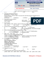 DPP 6 Ionic Equilibrium