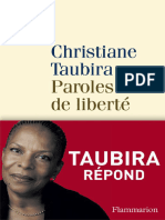 Paroles de Liberte - Christiane Taubira