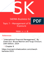 International Finance IF7 - Exposure