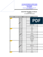 Grade II B Roster Tahun Pelajaran 2023-2024