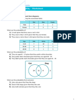 Third Space Learning Conditional Probability GCSE Worksheet