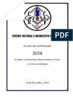 Plano de Atividades CCRV - 2024