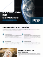 Extinción de Especies