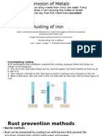 Corrosion of Metals