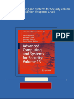 Where Can Buy Advanced Computing and Systems For Security Volume 13 1st Edition Rituparna Chaki Ebook With Cheap Price