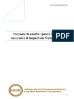 Footwear& Leather Goods Quality Assurance & Inspection Manual 2018