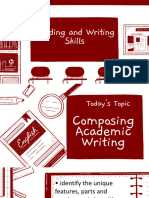 Reading and Writing PPT Composing Academic Writing q2