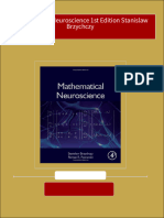 Mathematical Neuroscience 1st Edition Stanislaw Brzychczy All Chapters Instant Download