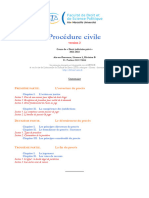 Sujet Procédure Civile