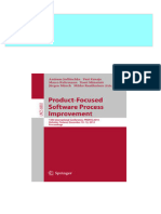 Product Focused Software Process Improvement 15th International Conference PROFES 2014 Helsinki Finland December 10 12 2014 Proceedings 1st Edition Andreas Jedlitschka 2024 Scribd Download