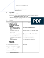 Detailed Lesson Plan in Science VI