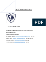 Cuadernillo Nro1 Matemática 1er Año-Escuela Normal'