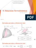 Relaciones Termodinámicas